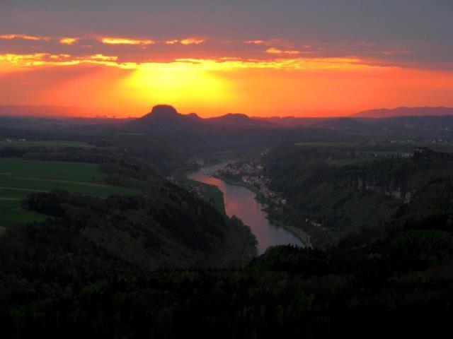 Pension Fuhrmann'S Elb- Cafe Bad Schandau Luaran gambar